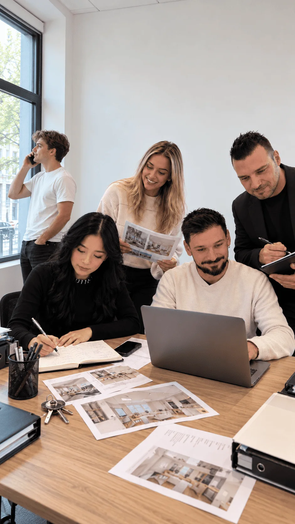 L’équipe Capsule Corp au travail à l’agence de Grenoble
