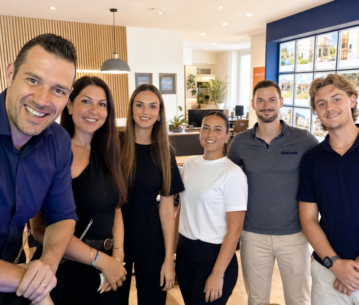 L’équipe Capsule Corp réunie dans ses locaux